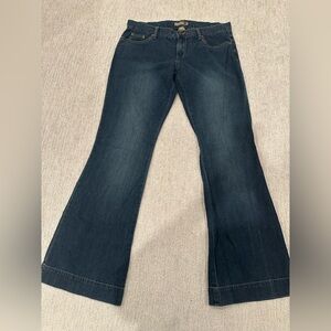 Forever 21 Dark Blue Flare Jeans